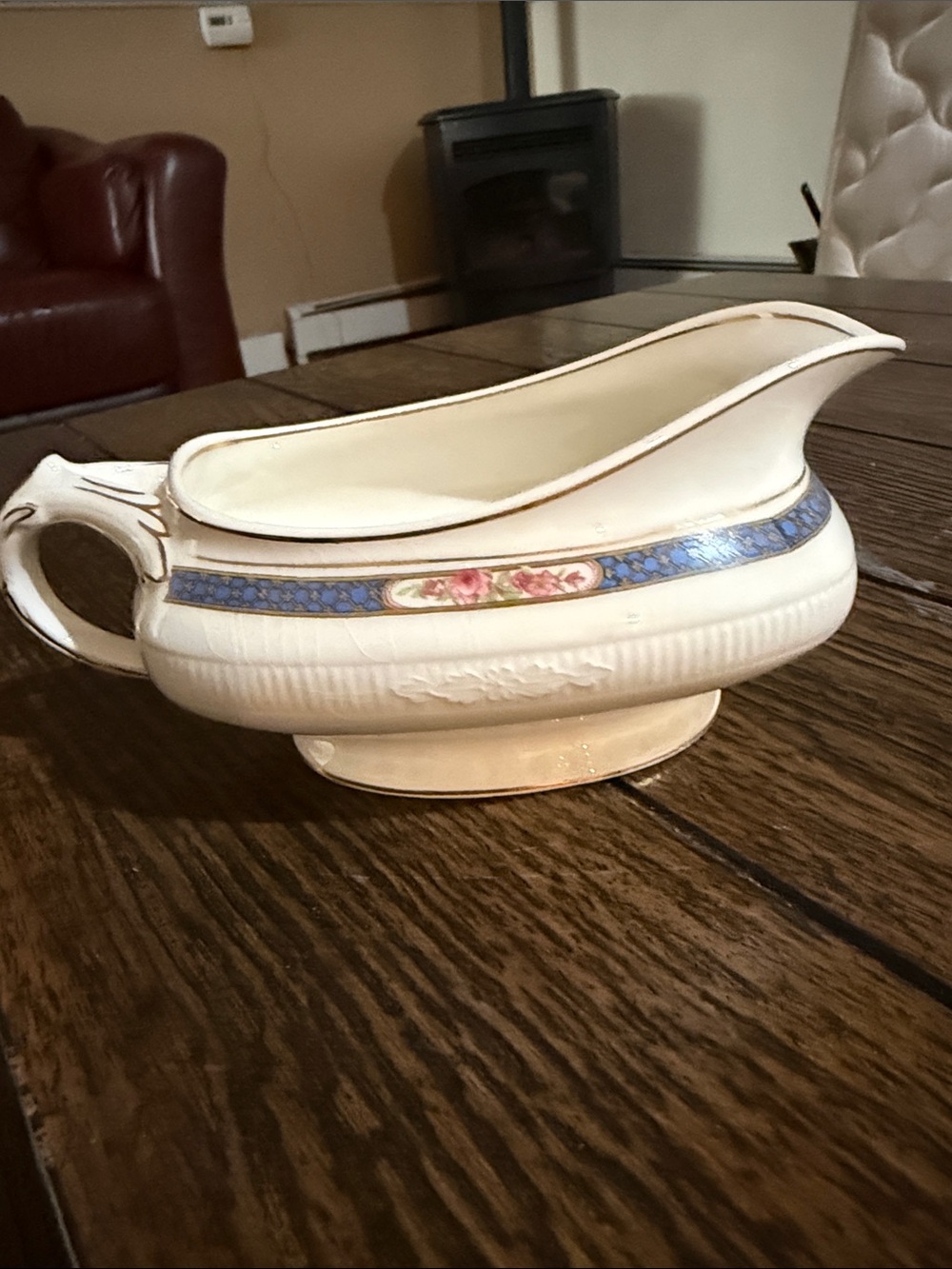 Vintage W.H. Grindley & Co England Gravy Boat